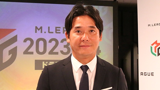 【Ｍリーグ2023-24 ドラフト会議】赤坂ドリブンズ 越山剛監督 囲み取材