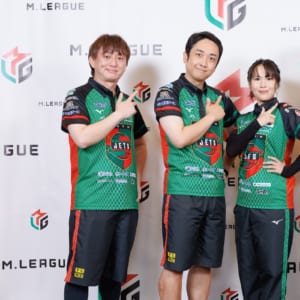 Mリーグ2025-26 開幕前囲み取材 EARTH JETS 「個人目標は・・・450？500？600いっときますか？（逢川）」