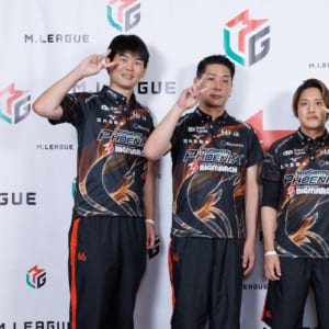 Mリーグ2025-26 開幕前囲み取材　セガサミーフェニックス  「試合数が多ければ多いほど、勝ちやすいと思う（堂岐）」