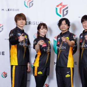 Mリーグ2025-26 開幕前囲み取材　TEAM雷電  「不祥事以外で大暴れしたい（萩原）」