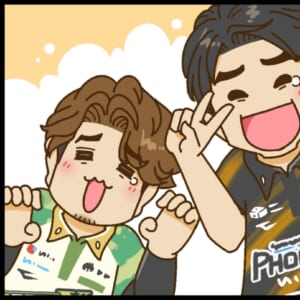 【Mリーグ2025-26】前回ハコ下に沈んだ、竹内元太・下石戟両選手がトップで挽回！【Mリーグほぼ毎日４コマ】藤島じゅん／VOL.1082